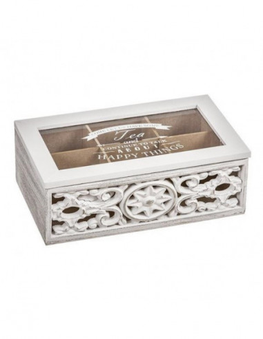 CAJA MADERA PARA INFUSIONES