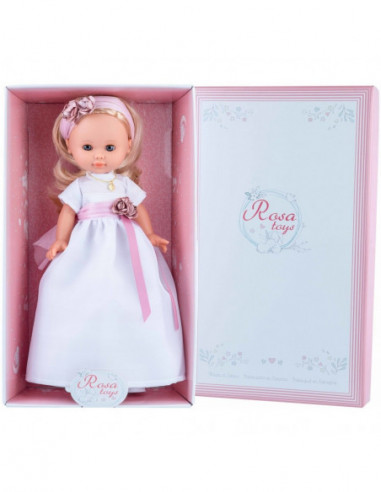 MUÑECA COMUNION RUBIA