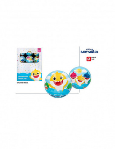 BABYSHARK - PELOTA PVC D14 CM - DISP...