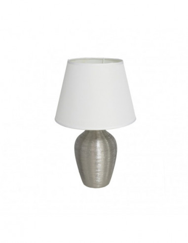 LÁMPARA MESA CERÁMICA 39CM CAMERÚN