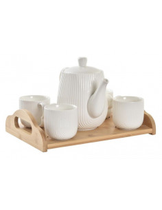 CAFE SET 6 PORCELANA BAMBU...