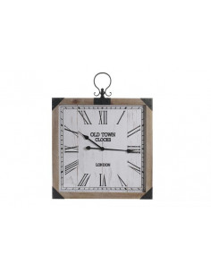 RELOJ PARED HIERRO MDF...