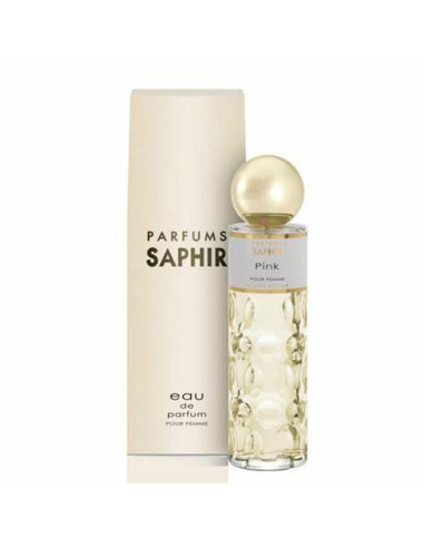 PARFUMS SAPHIR PINK POUR FEMME 200ML