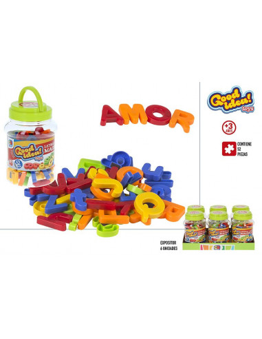 BOTE LETRAS & NUMEROS MAGNETICOS - 52...