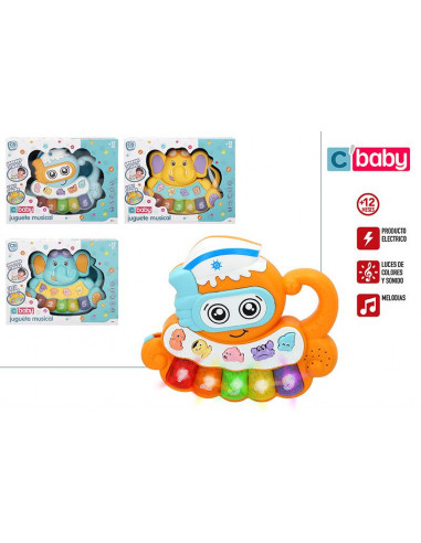 ORGANO PULPO/ELEFANTE C/ LUZ - C'BABY...