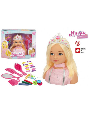 PRINCESA MARIA-BUSTO PEINADOS