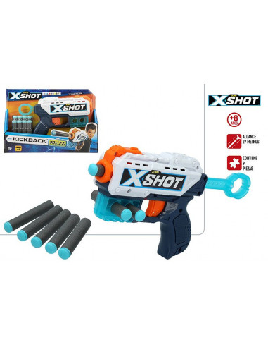 X-SHOT EXCEL - PISTOLA KICKBACK +8A