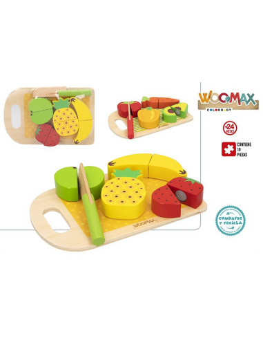 WOOMAX-TABLA CORTE C/ FRUTA/VERDURA...