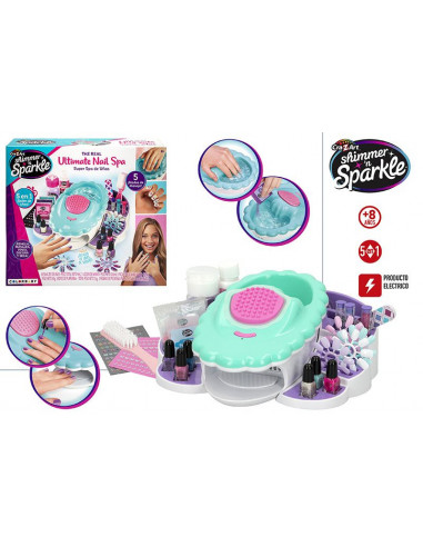 SHIMMER N SPARKLE-5 EN 1 SPA DE UÑAS