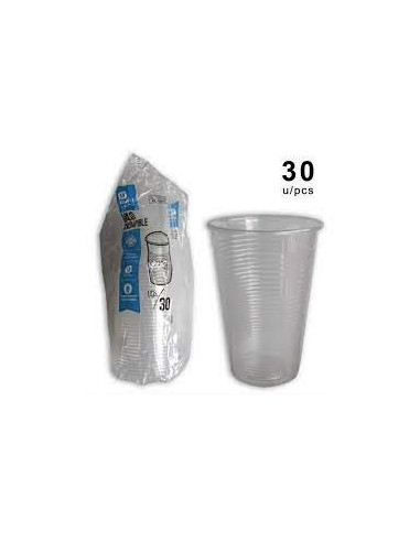 VASO IRROMPIBLE 220CC 30UDS