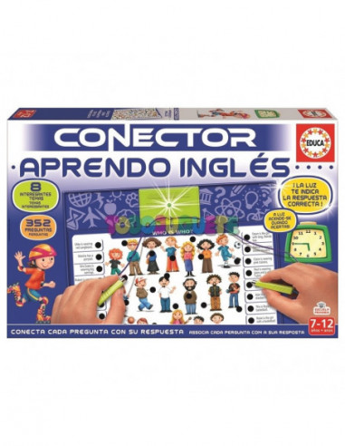 Juego Conector Aprendo Ingles 352...