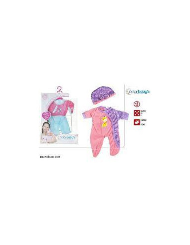 TRAJES BEBE 32 CM 2/S - COLORBABY'S