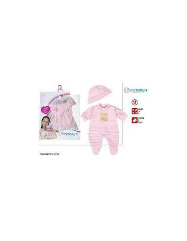 TRAJE BEBE 42 CM 2/S - COLORBABY'S