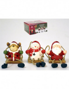 COLGANTE FIGURA NAVIDAD LED...