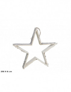 COLGANTE ESTRELLA 2D BLANCO...