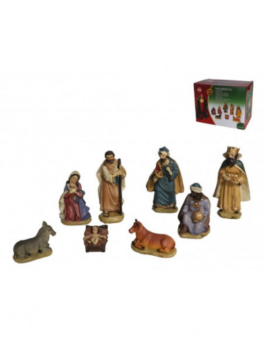NACIMIENTO 8.PIEZAS 12CM