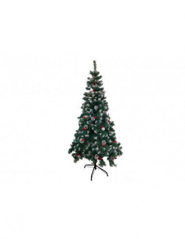 PINO NAVIDAD VERDE NEVADO 150CM 450 PUNT