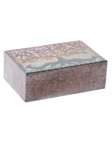 JOYERO PIEDRA 15X10X5 ARBOL TALLADO...