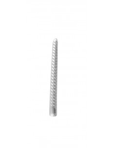 VELA BUJIA ESPIRAL PLATA
