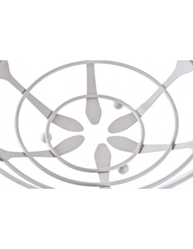 FRUTERO METAL 28X28X9 GEOMETRICO MATE...