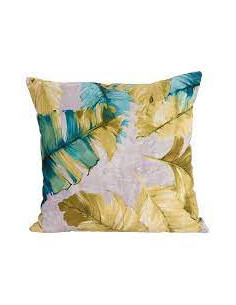 SET 2 COJINES 45X45CM HOJAS...