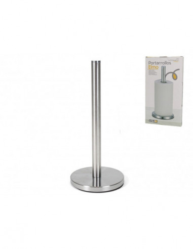 PORTARROLLOS ELMO 35 CM ACERO INOX.