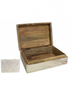 CAJA TALLADA WAVES 25X17X8CM