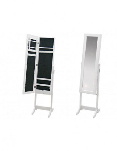 ESPEJO DE PIE PORTAJOYAS 38X33.5X140 CM