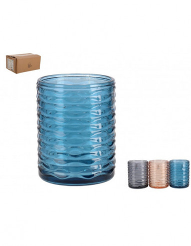 VASO DE BAÑO DI MARE 380ML 3 SURT -CRIST