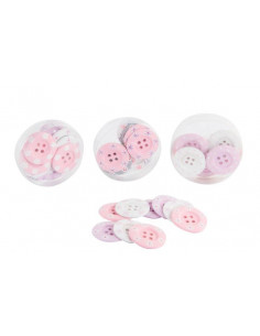 DECORACION SET 9 MADERA 4CM...