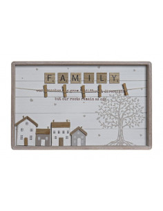 MEMO MDF 40X3X25 CASAS NATURAL