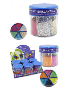 BRILLANTINA 6 COLORES