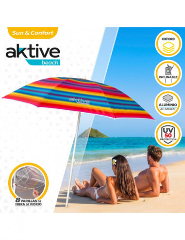 SOMBRILLA D200 TUBO 28/32 POLIESTER...