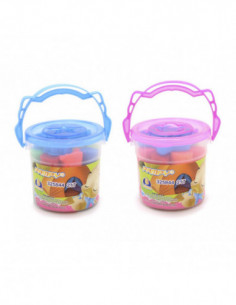 CUBO PLASTILINA 8 COLORES