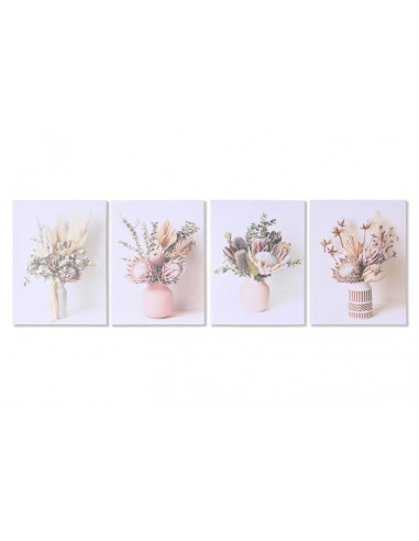 CUADRO LIENZO PINO 30X1,8X40 FLORERO...