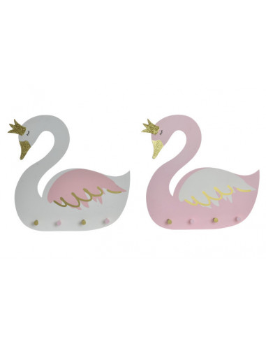 PERCHERO MADERA 40X4X38,5 CISNE 2 SURT.