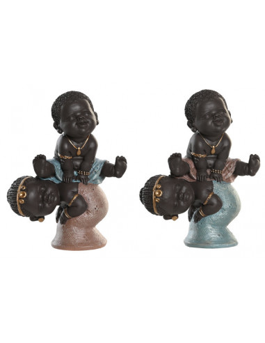 FIGURA RESINA 13,5X7,5X14,7 AFRICANA...