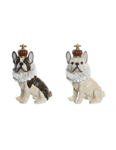 FIGURA RESINA 16X11X22,5 PERRO 2 SURT.