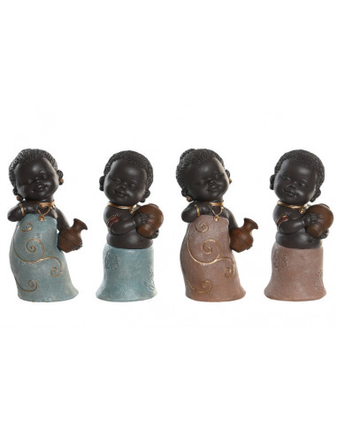 FIGURA RESINA 8X7,5X15,5 AFRICANA 4...
