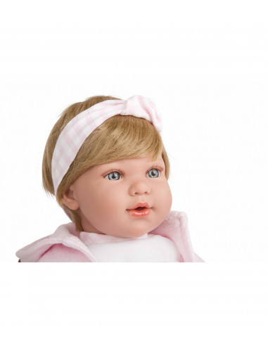 MUÑECA ELEGANCE 45CM. IRIA ROSA...