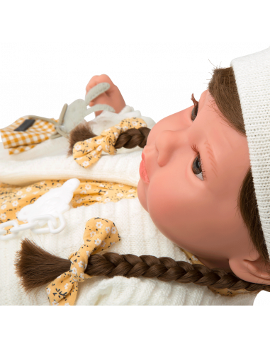 ELEGANCE 40CM. ARIA OCRE C/MECANISMO...