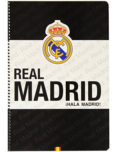 REAL MADRID LIBRETA A4 CUADROS