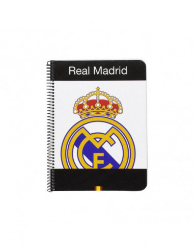 REAL MADRID LIBRETA A5 CUADROS