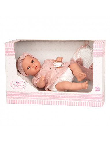 ELEGANCE 33CM.NIA ROSA C/ BOLSA...