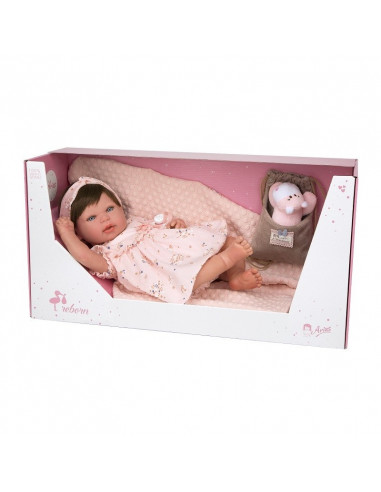 REBORN ARIAS 45CM. ESTHER C/MANTA...