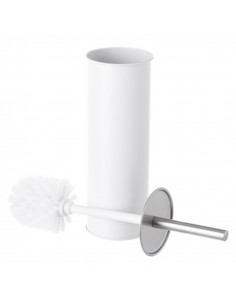 ESCOBILLERO METAL BLANCO BAÑO