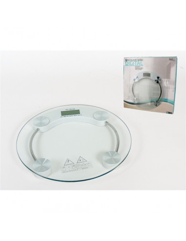 PESO DE BAÑO CRISTAL MAX 180KG.
