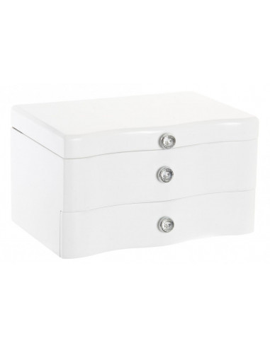 JOYERO MDF TERCIOPELO 20X13X12 ESPEJO...