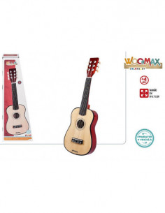 WOOMAX-GUITARRA DE MADERA...