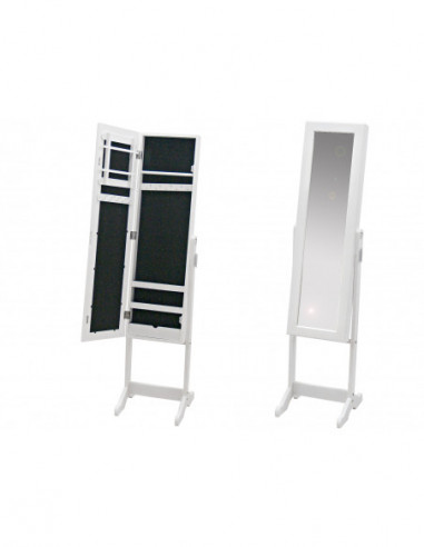ESPEJO DE PIE PORTAJOYAS 38X33.5X140 CM